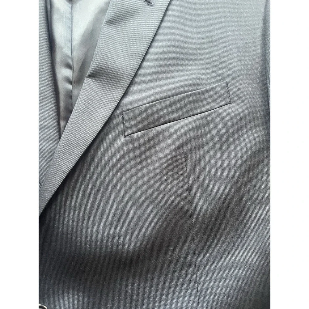 Dockers Navy Blazer Quiet Luxury Old Money Tailored Mens Jacket